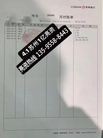 浙商银行1e对账单【苏州亮资】